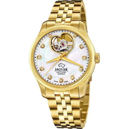 Jaguar Women's Watch J996/1 Gold Heart