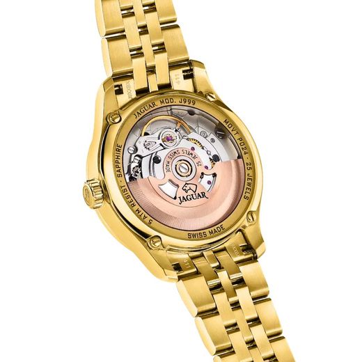 Relógio Feminino Jaguar J999/1 Dourado Heritage