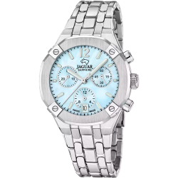 Reloj Jaguar Swiss Made Mujer J1053/2 Cronógrafo Acero Analógico