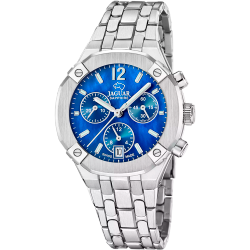 Reloj Jaguar Swiss Made Mujer J1053/5 Cronógrafo Acero Analógico
