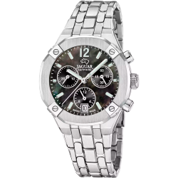 Reloj Jaguar Swiss Made Mujer J1053/6 Cronógrafo Acero Analógico