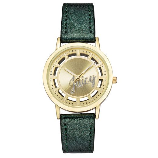 Rellotge Juicy Couture Dona JC1214GPGN Polipell Verd