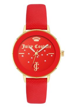 Reloj Juicy Couture Mujer JC1264GPRD Polipiel Rojo