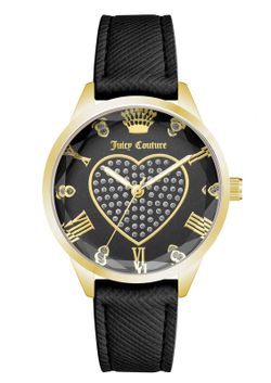 Reloj Juicy Couture Mujer JC1300GPBK Polipiel Negro