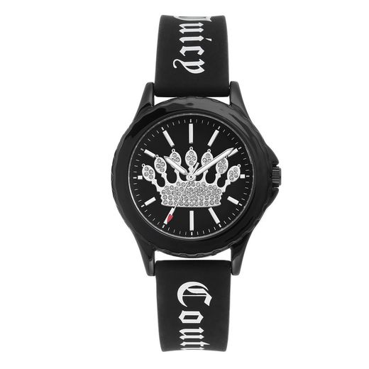 Rellotge Juicy Couture Dona JC1325BKBK Silicona Negre