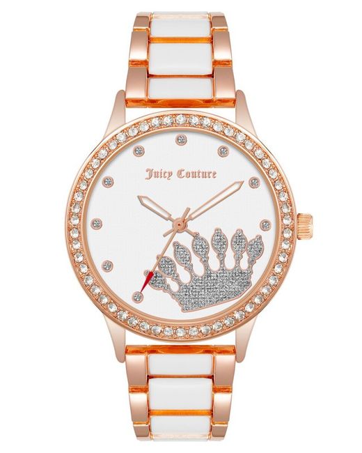 Relógio Juicy Couture Feminino JC1334RGWT Metal Rosa