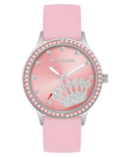 Reloj Juicy Couture Mujer JC1343SVPK Silicona Rosa