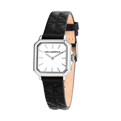 Reloj Karl Lagerfeld Mujer R0551102501 Piel Negra Acero Analógico