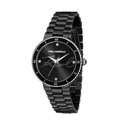 Reloj Karl Lagerfeld Mujer R0553104504 Acero Negro Analógico
