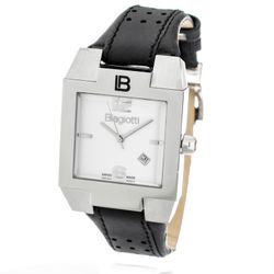 Relógio Masculino Laura Biagiotti LB0035M-BL Couro Preto