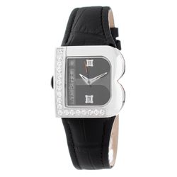 Rellotge Laura Biagiotti Dona LB0001L-01Z Pell Negre