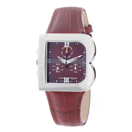 Laura Biagiotti Women's Watch LB0002L-MA Brown Leather