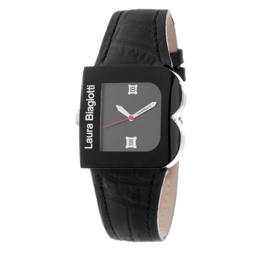 Laura Biagiotti Women's Watch LB0037L-01 Black Leather