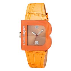 Laura Biagiotti Damenuhr LB0037L-NA Orange Leder