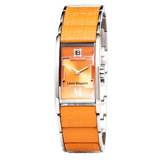 Montre Laura Biagiotti pour femme LB0041L-04 Acier - Orange