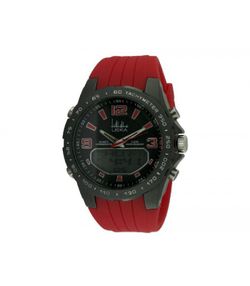 Reloj Liska Hombre LW1068-4 Sport Rojo Bicolor Negro Analógico Digital
