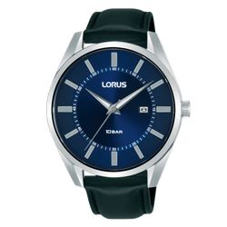 Reloj Lorus Hombre RH915SX9 Piel Negra Acero Analógico