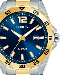 Reloj Lorus Hombre RH936SX9 Acero Bicolor Droado Analógico