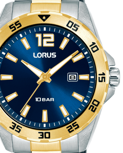 Reloj Lorus Hombre RH936SX9 Acero Bicolor Droado Analógico