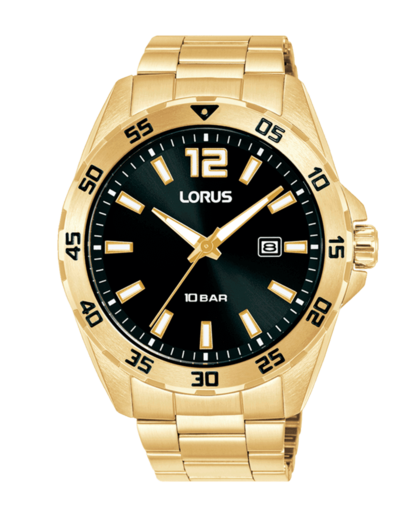 Reloj Lorus Hombre RH938SX9 Acero Dorado Analógico