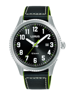 Reloj Lorus Hombre RH985RX9 Piel Marrón Acero Analógico