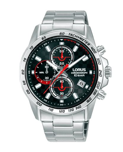 Reloj Lorus Hombre RM305KX9 Cronógrafo Acero Analógico