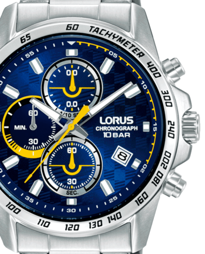 Reloj Lorus Hombre RM307KX9 Cronógrafo Acero Analógico