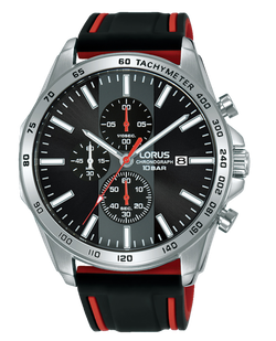 Reloj Lorus Hombre RM345GX9 Sport Negro Bicolor Rojo