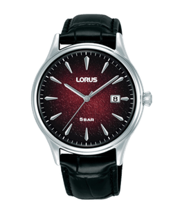 Reloj Lorus Hombre RS901EX9 Piel Negra Acero Analógico