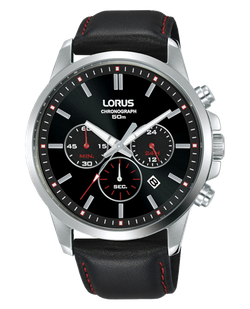Reloj Lorus Hombre RT313JX9 Piel Negra