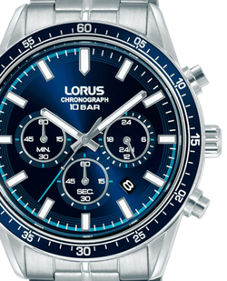 Reloj Lorus Hombre RT347LX9 Cronógrafo Acero Analógico