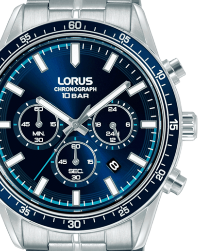 Reloj Lorus Hombre RT347LX9 Cronógrafo Acero Analógico
