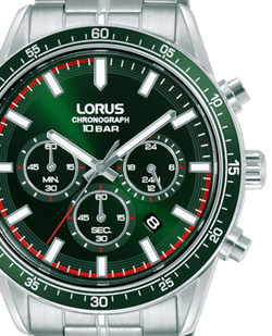 Reloj Lorus Hombre RT349LX9 Cronógrafo Acero Analógico
