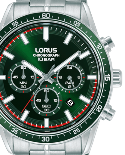 Reloj Lorus Hombre RT349LX9 Cronógrafo Acero Analógico