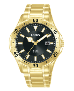 Reloj Lorus Hombre RX398AX9 Acero Dorado Solar