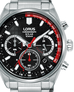 Reloj Lorus Hombre RZ531AX9 Cronógrafo Acero Solar