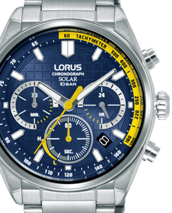 Reloj Lorus Hombre RZ533AX9 Cronógrafo Acero Solar