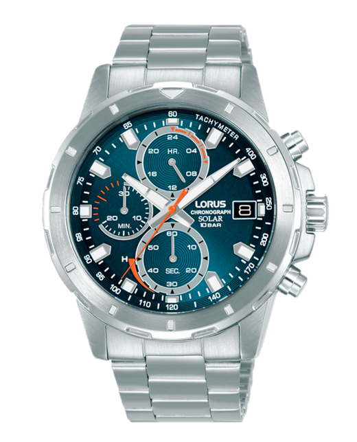 Reloj Lorus Hombre RZ603AX9 Cronógrafo Acero Solar