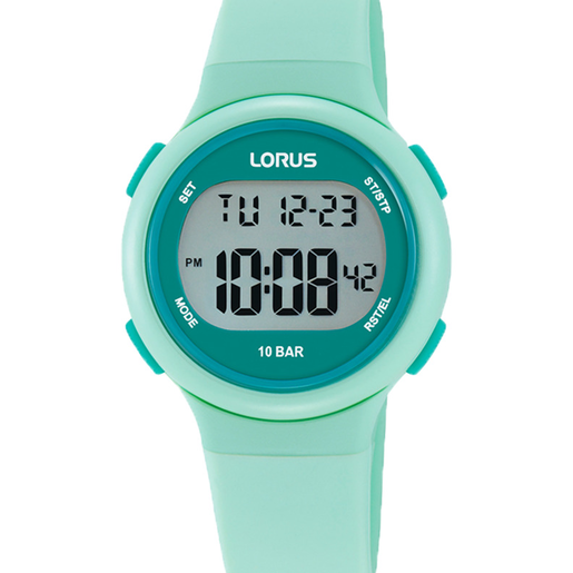 Reloj Lorus Infantil R2343QX9 Sport Verde Claro Digital