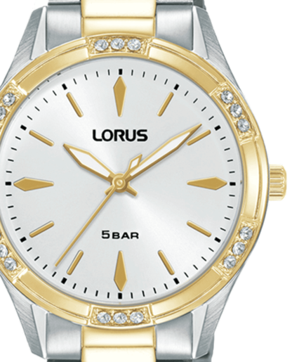 Reloj Lorus Mujer RG202ZX9 Acero Dorado Analógico