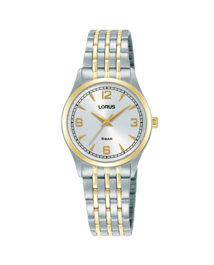 Reloj Lorus Mujer RG206ZX9 Acero Bicolor Dorado Analógico
