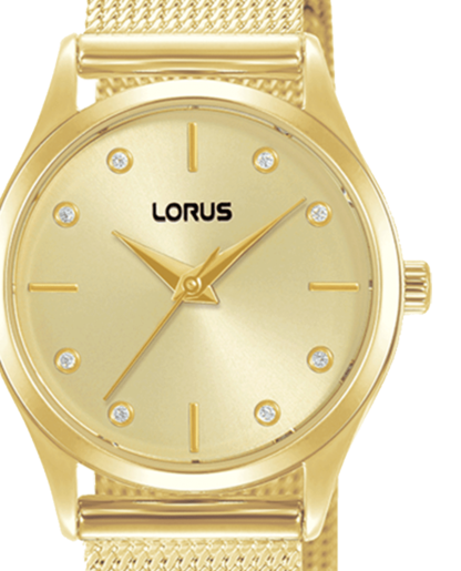 Reloj Lorus Mujer RG212ZX9 Acero Dorado Analógico