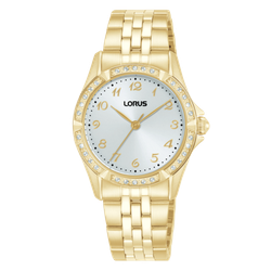 Reloj Lorus Mujer RG250YX9 Acero Dorado Analógico