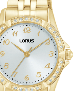 Reloj Lorus Mujer RG250YX9 Acero Dorado Analógico