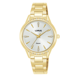 Reloj Lorus Mujer RG258YX9 Acero Dorado Analógico