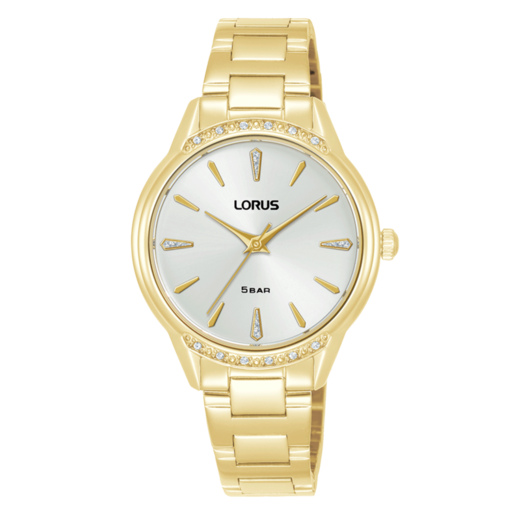 Reloj Lorus Mujer RG258YX9 Acero Dorado Analógico