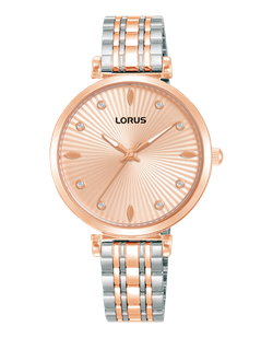 Reloj Lorus Mujer RG264XX9 Acero Bicolor Rosa