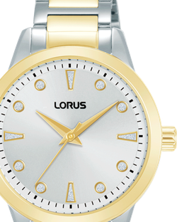 Reloj Lorus Mujer RG268YX9 Acero Bicolor Dorado Analógico