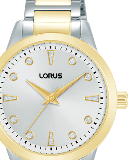 Reloj Lorus Mujer RG268YX9 Acero Bicolor Dorado Analógico