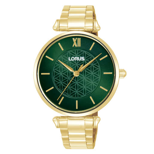Reloj Lorus Mujer RG278YX9 Acero Dorado Analógico